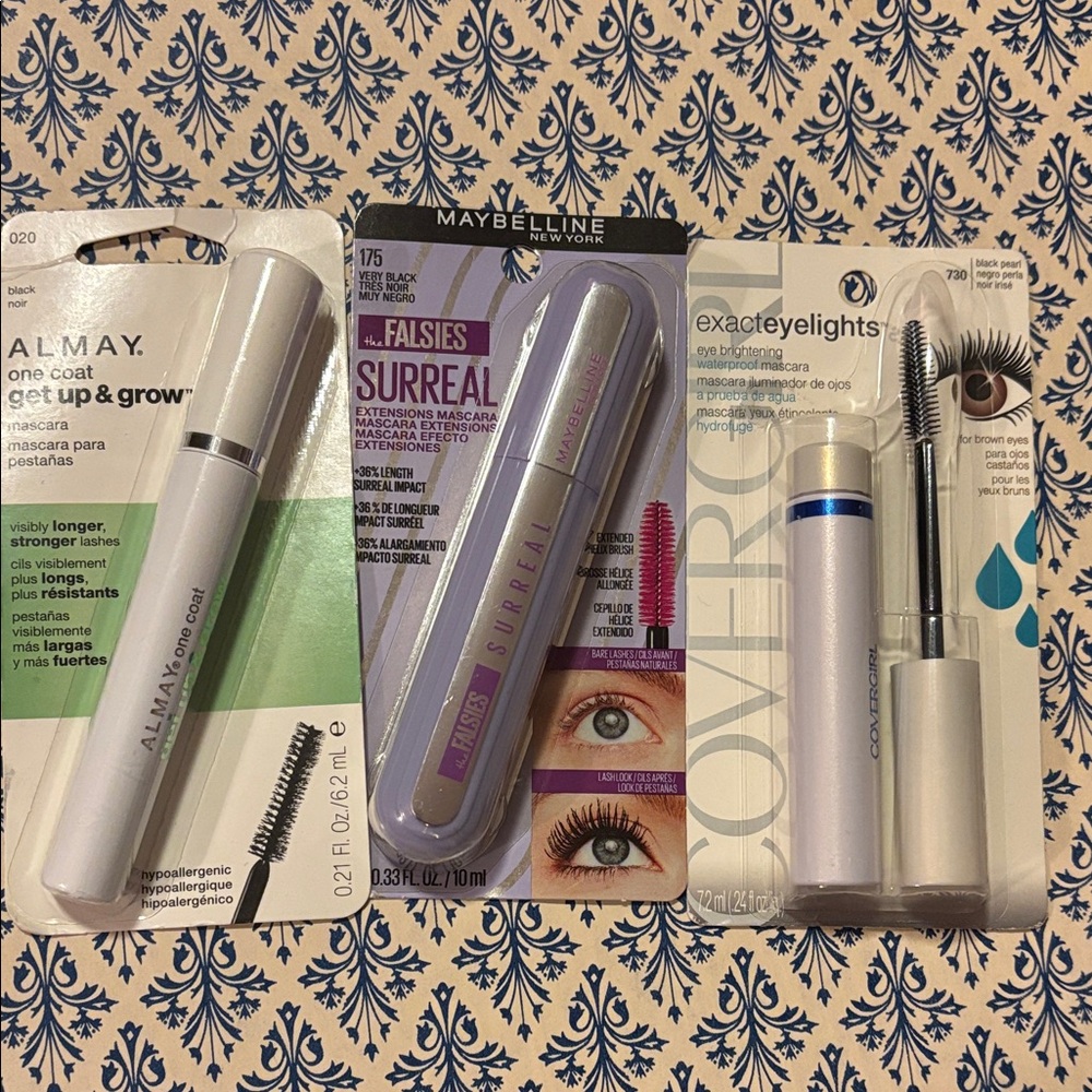 NIP Almay Maybelline CoverGirl Mascara Lot